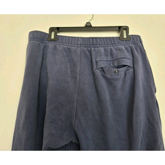 Nike Sweatpants Mens XL Navy Blue BV2707-410 Fleece Cotton Blend Joggers Pockets - Picture 4 of 10